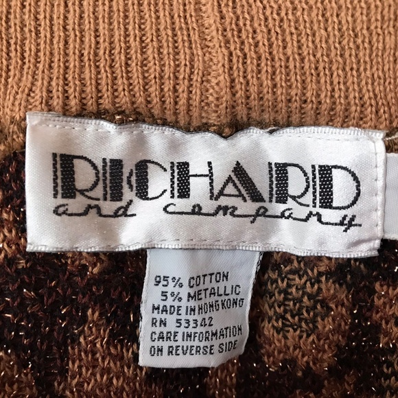 Animal Print Knit Skirt - Picture 5 of 7